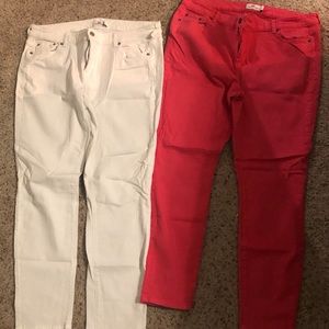 Vineyard Vines size 16 pants.. pair